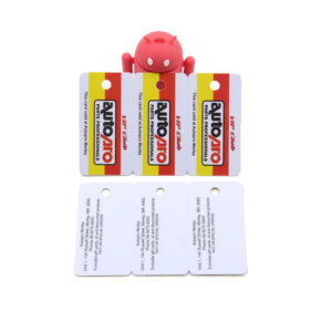 Plastic 3up Key Tags