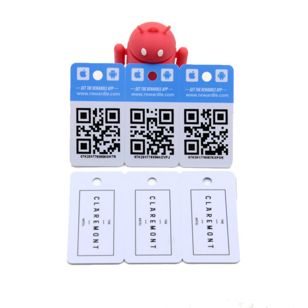 Plastic 3up Key Tags - Image 2