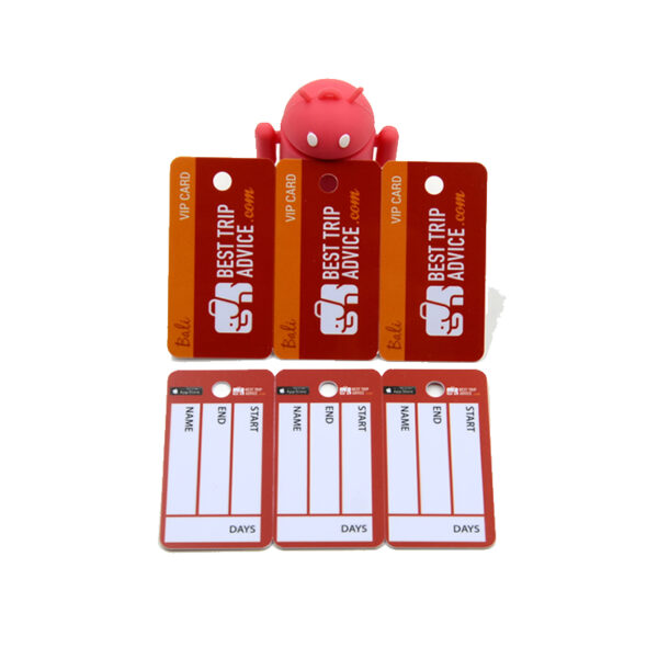 Plastic 3up Key Tags - Image 4