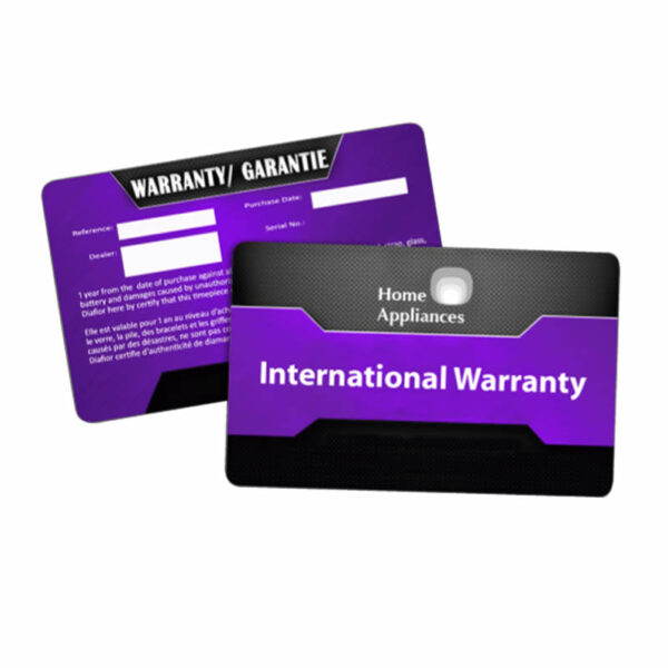 Warranty Cards