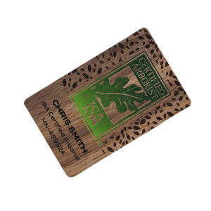Cards Made of Wood
