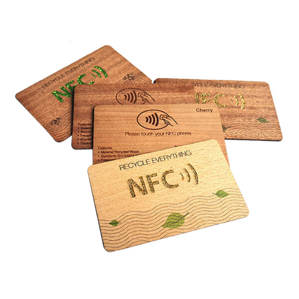 Wooden NFC Card - Image 3