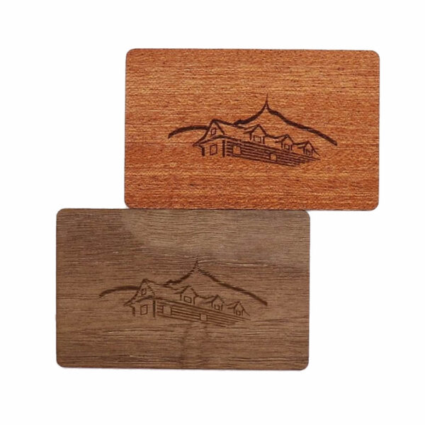 Business Cards Made of Wood - Image 3