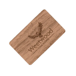 NFC Smart Wood Business Cards