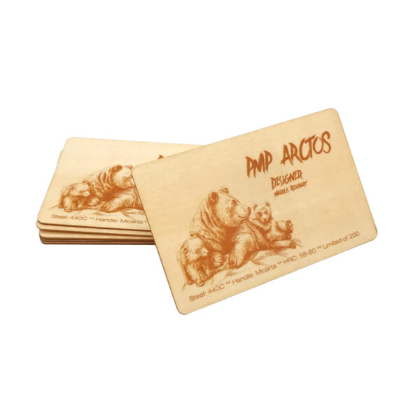 NFC Smart Wooden Business Card - Image 3