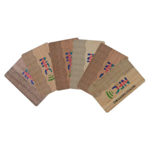 NFC Smart Wooden Business Card