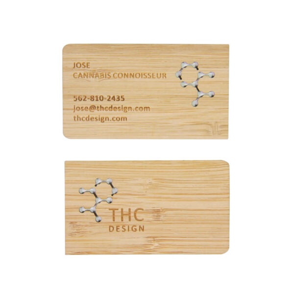 NFC Smart Wooden Business Card - Image 2