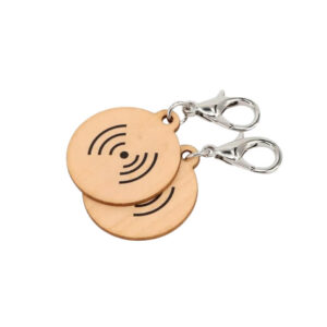 RFID Smart Wooden Hotel Room Key Tags