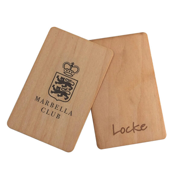Wooden RFID Hotel Cards - Image 2