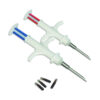 Injectable Veterinary Glass Tube Animal Tag Label Syringe