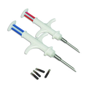 Injectable Veterinary Glass Tube Animal Tag Label Syringe