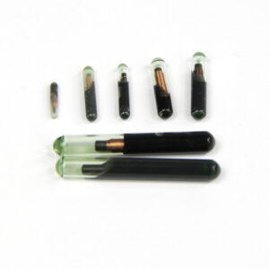 Injectable Glass Tube Pet Skin Tag for Dog Cat Cattle